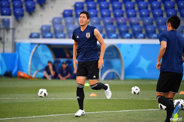 日本代表前日練習【2018FIFAワールドカップ ロシア】