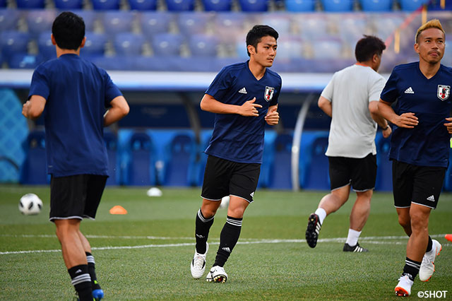 日本代表前日練習【2018FIFAワールドカップ ロシア】