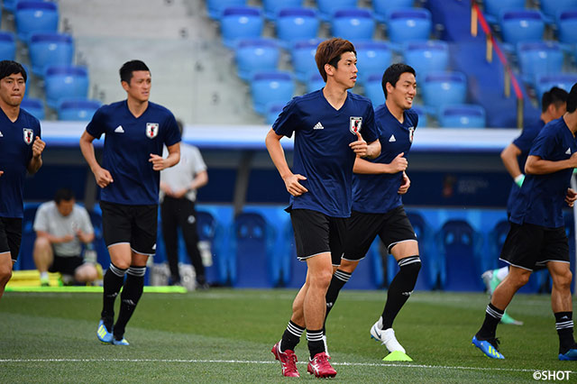 日本代表前日練習【2018FIFAワールドカップ ロシア】