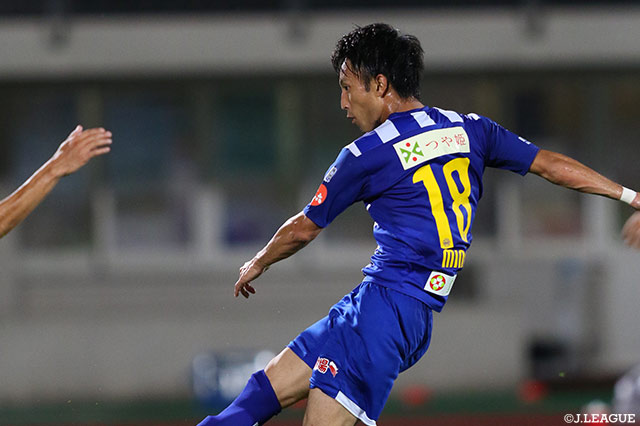 南 秀仁が2試合連続となるゴールを決め、山形が先制【明治安田Ｊ２ 第21節 山形vs岐阜】