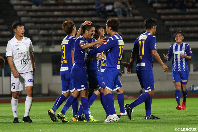 立て続けに松本 怜大がゴールを奪い山形がリードを2点に広げる【明治安田Ｊ２ 第21節 山形vs岐阜】