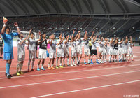 攻撃陣が躍動し、快勝を収めた松本。アウェイの地まで応援に駆け付けたサポーターに勝利の報告【明治安田Ｊ２ 第21節 熊本vs松本】