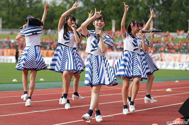 STU48の皆さんが来場♪トーク＆ライブショーで盛り上げてくれます【明治安田Ｊ２ 第21節 山口vs横浜FC】