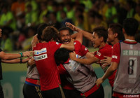 後半アディショナルタイムに獲得したPKをマラニョンが沈め、金沢が大逆転に成功！【明治安田Ｊ２ 第23節 千葉vs金沢】