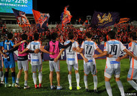 完封勝利で2連勝を達成した長野。サポーターと勝利をわかち合った【明治安田Ｊ３ 第18節 群馬vs長野】