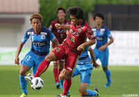 和田 凌（琉球）は90分にゴールを決め、勝利に貢献した【明治安田Ｊ３ 第18節 秋田vs琉球】