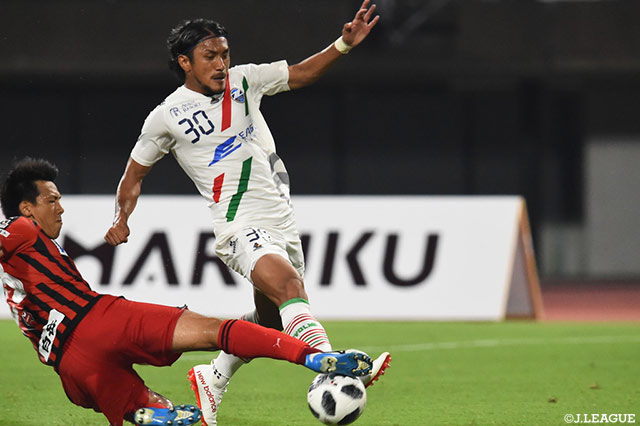 中島 裕希が前半に2ゴールを奪い町田が点差を広げる【明治安田Ｊ２ 第23節 熊本vs町田】