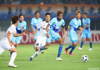 先発フル出場を果たした鈴木 武蔵（長崎）。Ｊ１再開後のゴールとはいかなかった【明治安田Ｊ１ 第16節 長崎vs神戸】