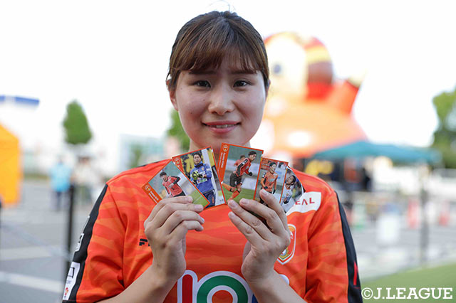 カードフェスタ開催中！たくさんゲットしました♪【明治安田Ｊ２ 第24節 山口vs水戸】