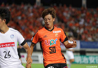 新加入の高井 和馬（山口）は先発出場し、早速1ゴールを奪ってみせた【明治安田Ｊ２ 第24節 山口vs水戸】