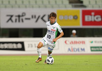 2ゴールの大活躍でチームの勝利に貢献した加藤 潤也（鳥取）【明治安田Ｊ３ 第19節 C大23vs鳥取】
