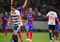 キーパーをかわしゴールを決めた田邉 草民(FC東京)。嬉しい今季初ゴールだ【明治安田J1 第17節 FC東京vs横浜FM】