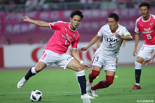 杉本 健勇（Ｃ大阪）とのマッチアップに注目が集まったが、昌子 源（鹿島）が41分に無念の負傷交代【明治安田Ｊ１ 第14節 Ｃ大阪vs鹿島】