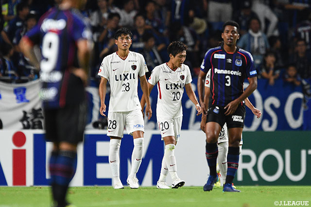 今季二度目のスタメン出場を果たした町田 浩樹（鹿島/#28）は41分にセットプレーから先制点を獲得！【明治安田Ｊ１ 第18節 Ｇ大阪vs鹿島】