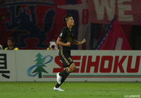 西村 拓真(仙台)が前半30分にゴールを奪い、試合を振り出しに戻す【明治安田J1 第18節 仙台vsC大阪】