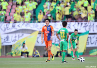 9分クロスをニアに走り込んだ矢野 貴章(新潟)がダイレクトで決め同点弾をゲット!【明治安田J2 第26節 新潟vs千葉】