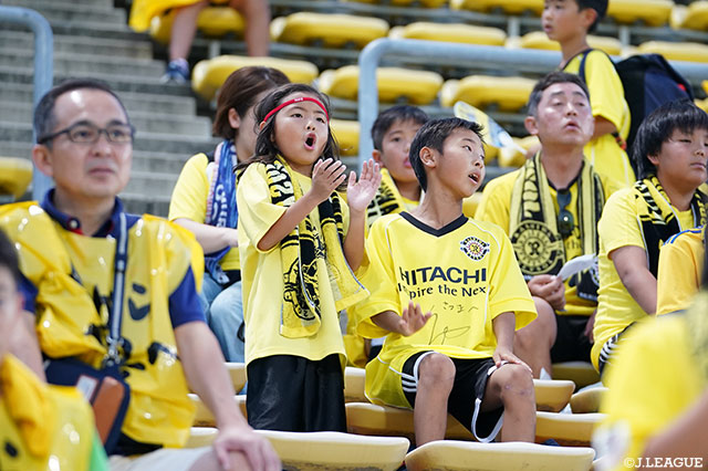 ちびっ子柏サポも気合十分！【明治安田Ｊ１ 第19節 柏vs湘南】