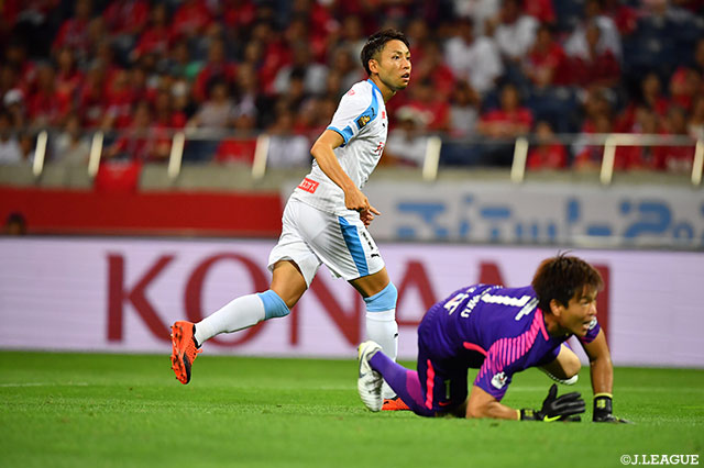 3試合連続ゴール中の小林 悠（川崎Ｆ）だったが、浦和の牙城を崩すことはできなかった【明治安田Ｊ１ 第19節 浦和vs川崎Ｆ】