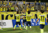 2得点を奪い、チームの勝利に貢献した大黒 将志(栃木/#9)【明治安田J2 第27節 栃木vs岐阜】