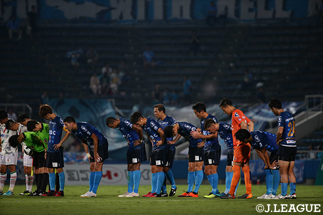 ホームの横浜FCは8試合ぶりの黒星となり、上位に勝ち点を詰めることができなかった【明治安田Ｊ２ 第27節 横浜FCvs町田】
