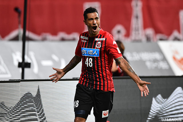 菅 大輝の低い弾道のクロスにジェイが合わせ、札幌が同点に追いつく！【明治安田Ｊ１ 第20節 札幌vs柏】