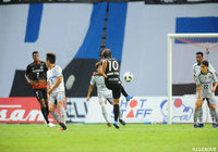 ミドルシュートで果敢にゴールを狙うガブリエル シャビエル(名古屋)【明治安田J1 第20節 名古屋vsG大阪】