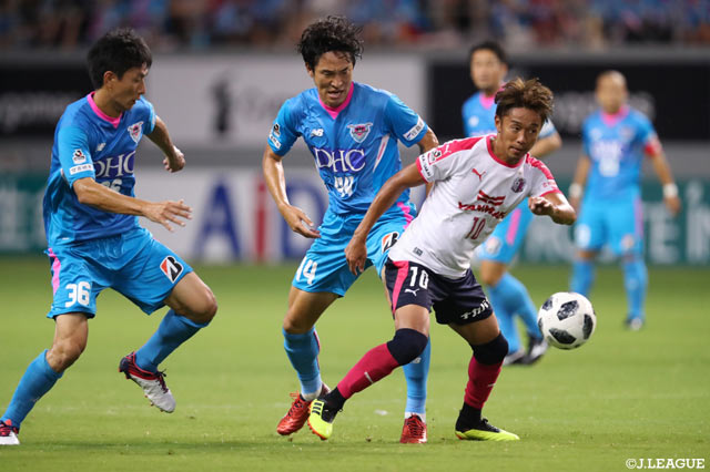 持ち前のテクニックでチャンスを作った清武 弘嗣（Ｃ大阪）だったがチームを勝利に導くことはできず【明治安田Ｊ１ 第20節 鳥栖vsＣ大阪】