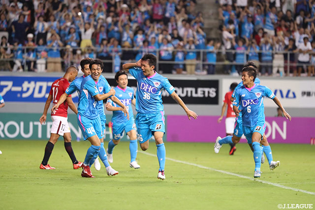 53分、CKに高橋 秀人（#36）が頭で合わせホームの鳥栖が先制！【明治安田Ｊ１ 第21節 鳥栖vs浦和】