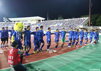 1万を超える観衆の前で勝利した山形。勝ち点を40に伸ばし、上位陣に食らい付く【明治安田Ｊ２ 第28節 山形vs東京Ｖ】