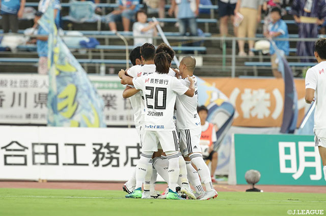 明治安田Ｊ２ 第28節 讃岐vs松本