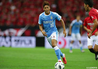 川又に代わり、投入された大久保 嘉人（磐田）。浦和の統率された守備を崩せず、移籍後初ゴールはまたもお預け【明治安田Ｊ１ 第22節 浦和vs磐田】