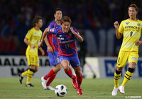 4試合ぶりに先発出場の永井 謙佑（FC東京）。フル出場するも1点が遠かった【明治安田Ｊ１ 第22節 FC東京vs柏】