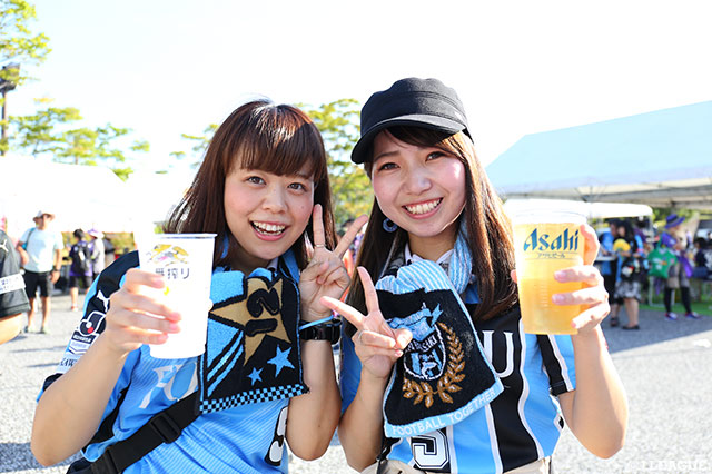 今日は広島との上位対決！全力で応援するぞ！！【明治安田Ｊ１ 第23節 広島vs川崎Ｆ】