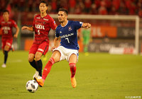 途中出場で攻撃にアクセントを加えたウーゴ ヴィエイラ（横浜FM）だが、得点ならず【明治安田Ｊ１ 第23節 鹿島vs横浜FM】