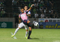 鳥取の得点源のレオナルド。この日は沈黙【明治安田Ｊ３ 第20節 鳥取vs沼津】