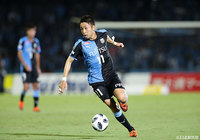 前節2ゴールを奪い、首位の広島を破った立役者の小林 悠（川崎Ｆ）。この日は迎えた幾つかのチャンスをモノにできず無得点に終わった【明治安田Ｊ１ 第24節 川崎Ｆvs仙台】