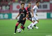 先発フル出場を果たした清武 弘嗣（Ｃ大阪）。パスやシュートなどでチームを牽引するも得点には繋がらず【明治安田Ｊ１ 第24節 Ｃ大阪vs広島】