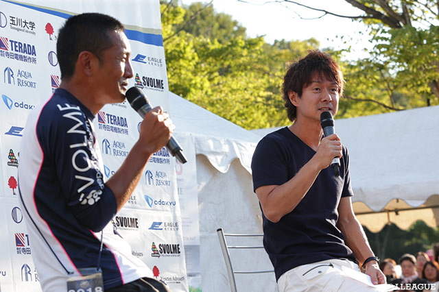 TUBEのギタリスト･春畑 道哉さんがスペシャルゲストとして来場！トークイベントを開催！【明治安田Ｊ２ 第30節 町田vs岐阜】