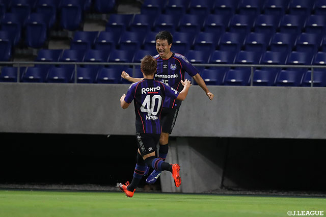 3カ月ぶりに戦列復帰した今野 泰幸（G大23）が開始早々に先制ゴールをマーク！【明治安田Ｊ３ 第20節 G大23vsYS横浜】