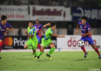 56分にクロスバー直撃のシュートを放つなど存在感を発揮した松田 天馬（湘南）【明治安田Ｊ１ 第24節 湘南vsFC東京】