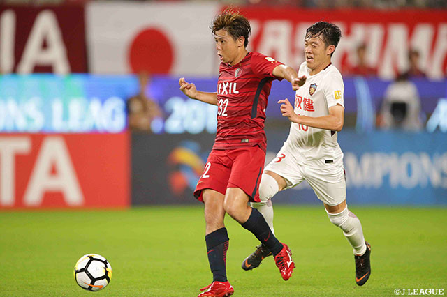 安西 幸輝（鹿島）はドリブル突破や裏への飛び出しなど持ち味を遺憾なく発揮した【ACL 準々決勝 第1戦 鹿島vs天津権健】