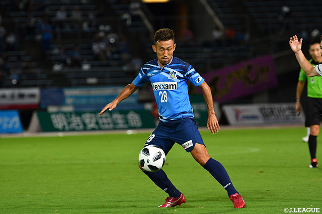 先発でフル出場を果たした田中 英雄（讃岐）【明治安田Ｊ２ 第31節 讃岐vs徳島】