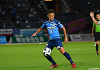 先発でフル出場を果たした田中 英雄（讃岐）【明治安田Ｊ２ 第31節 讃岐vs徳島】