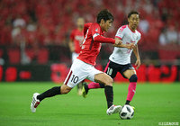 3試合ぶりに先発復帰した柏木 陽介（浦和）【明治安田Ｊ１ 第25節 浦和vsＣ大阪】