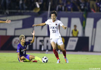 先発フル出場を果たした三竿 健斗（鹿島）だが、広島の強力な攻撃陣を止められず【明治安田Ｊ１ 第25節 広島vs鹿島】