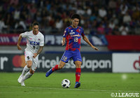 約1カ月ぶりに実戦復帰を果たした橋本 拳人（FC東京）は59分までプレーした【明治安田Ｊ１ 第25節 FC東京vs鳥栖】