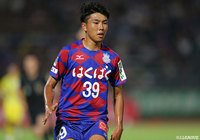 「2018年JFA･Jリーグ特別指定選手」の中山 陸が54分に先制ゴールを獲得し、ホームの甲府が先制！【ルヴァンカップ 準々決勝　第1戦 甲府vs柏】