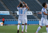 左サイドを崩すと、青木 翔大のクロスに太田 一輝が飛び込む！これがオウンゴールを誘い沼津が再びリードを奪う【明治安田Ｊ３ 第22節 YS横浜vs沼津】