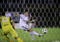 清原 翔平（金沢）は後半39分に得たPKのチャンスをものにできず【明治安田Ｊ２ 第32節 京都vs金沢】