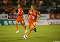 アジア競技大会に参加したＵ-21日本代表の神谷 優太（愛媛）はシャドーの一角を担いフル出場を果たした【明治安田Ｊ２ 第32節 愛媛vs讃岐】